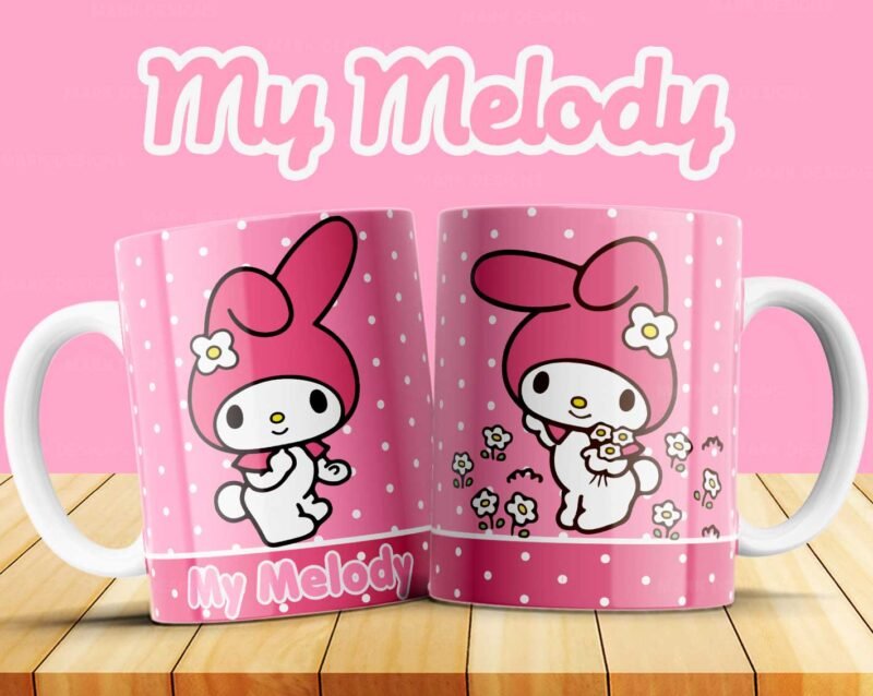 Plantillas de My Melody para Tazas - Image 6