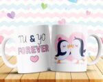 Plantillas Tu y Yo forever Tazas - Image 7