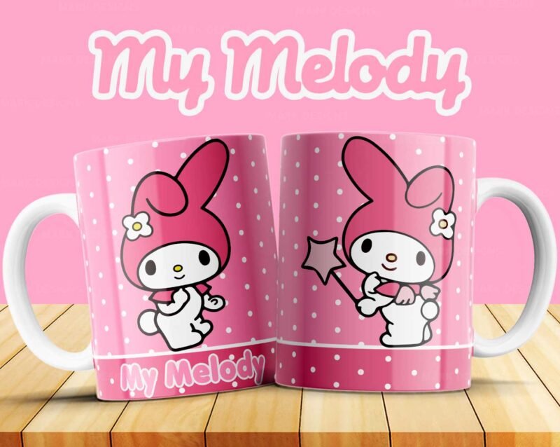 Plantillas de My Melody para Tazas - Image 8