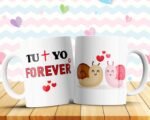 Plantillas Tu y Yo forever Tazas - Image 8