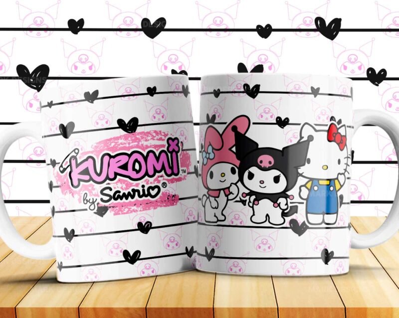 Plantillas de Kuromi para Tazas - Image 9