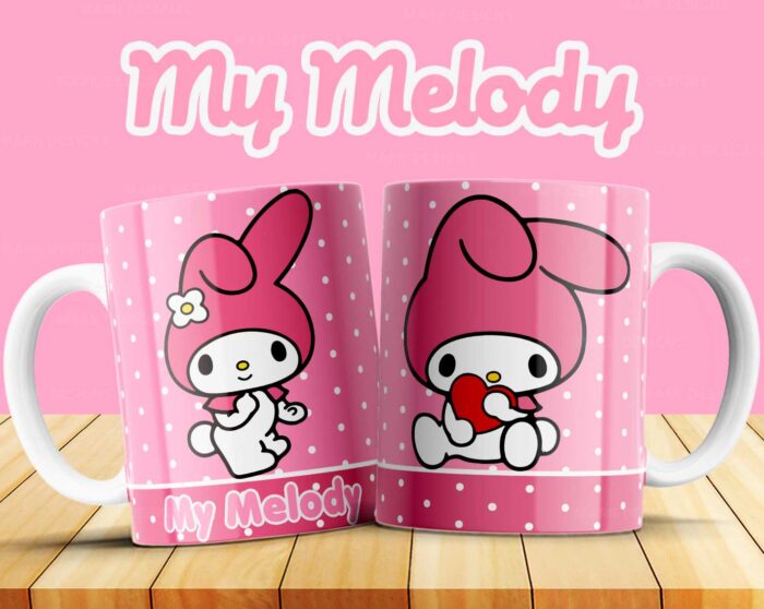 Plantillas de My Melody para Tazas - Image 9