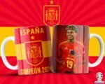 Plantillas España Campeón Eurocopa para Tazas - Image 10