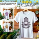 Plantillas Hamsa para Camisetas