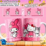 Plantillas de My Melody para Tazas