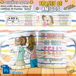 Plantillas Día del Amigo para Tazas