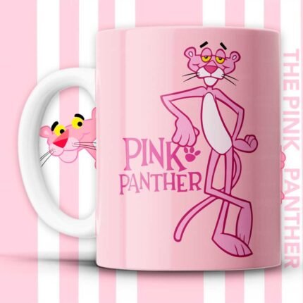 Diseños la Pantera Rosa para Tazas
