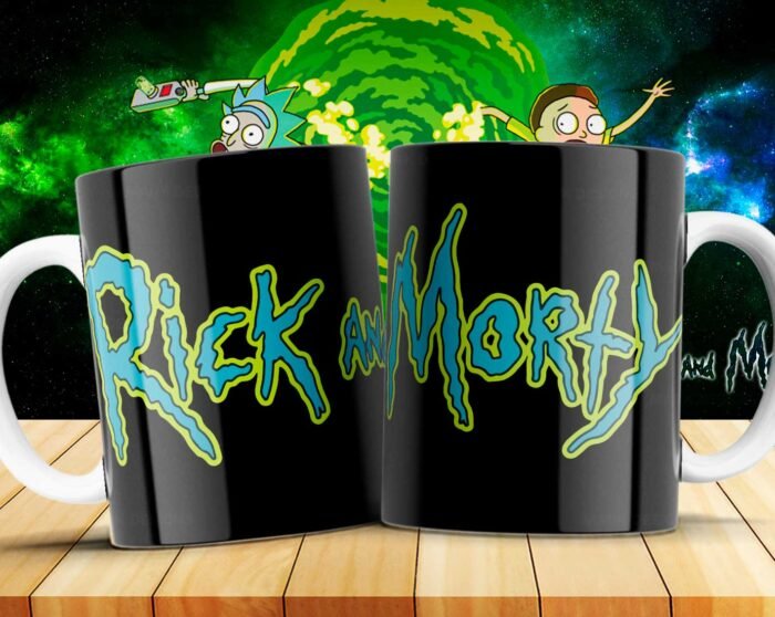 Plantillas Rick y Morty para Tazas