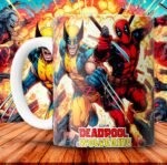 Plantillas Deadpool y Wolverine Tazas - Image 3