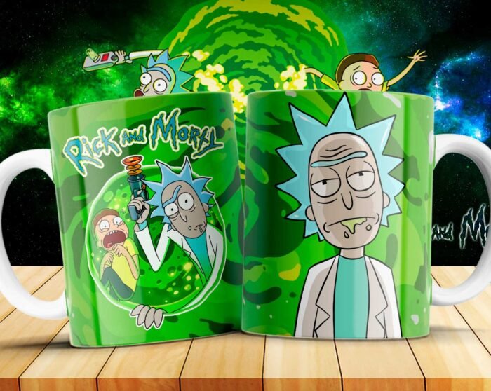 Plantillas Rick y Morty para Tazas - Image 3