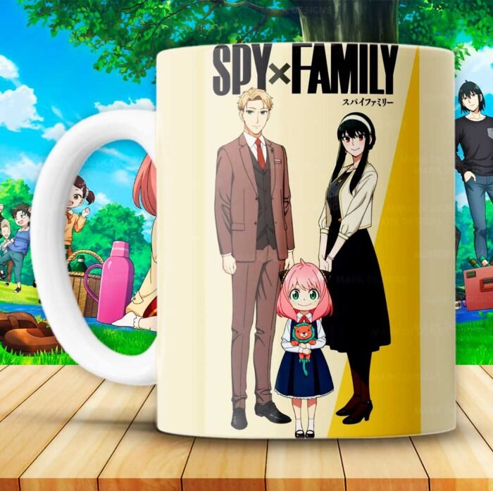 Diseños Spy x Family para Tazas - Image 4