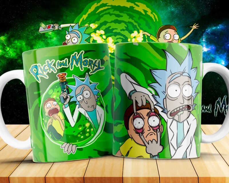 Plantillas Rick y Morty para Tazas - Image 5