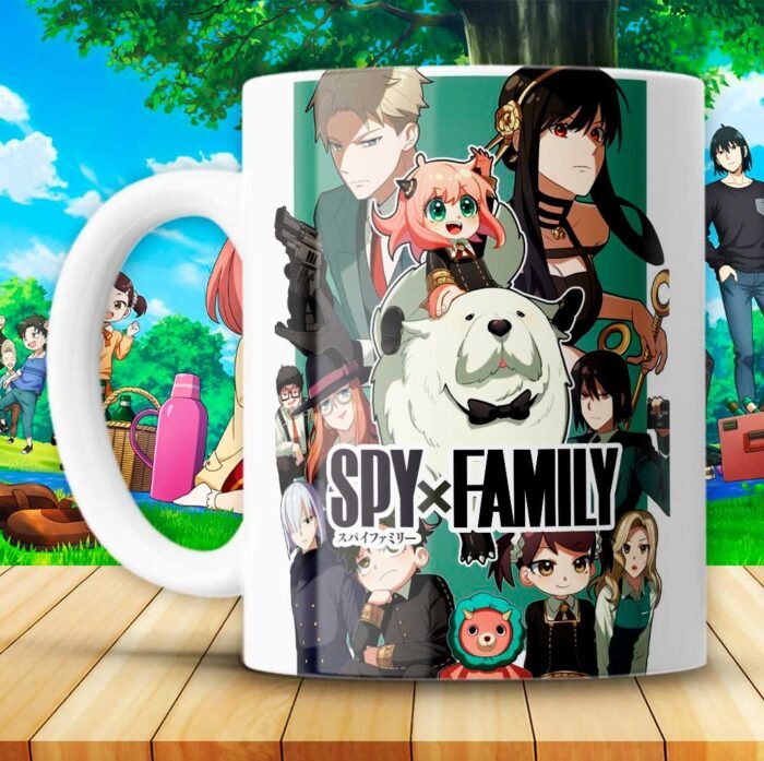 Diseños Spy x Family para Tazas - Image 6