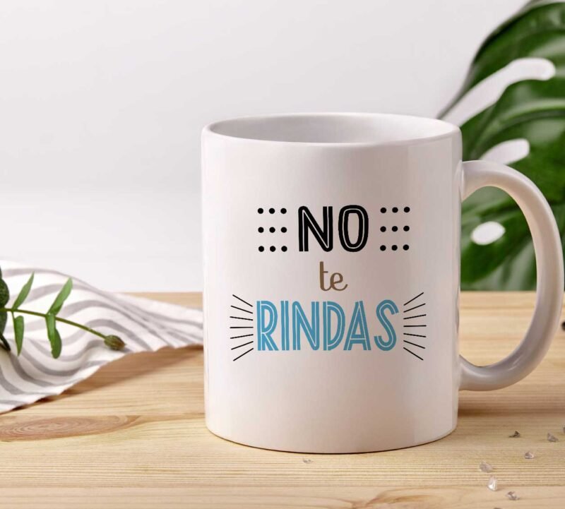 Diseños No te Rindas para Tazas - Image 6