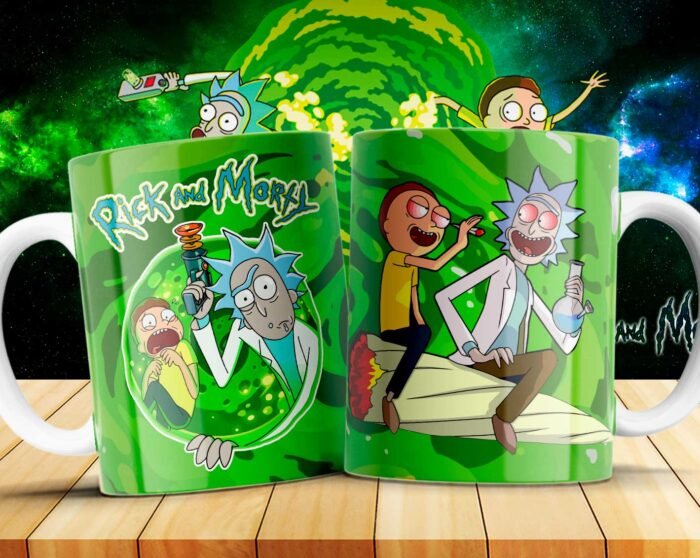 Plantillas Rick y Morty para Tazas - Image 8