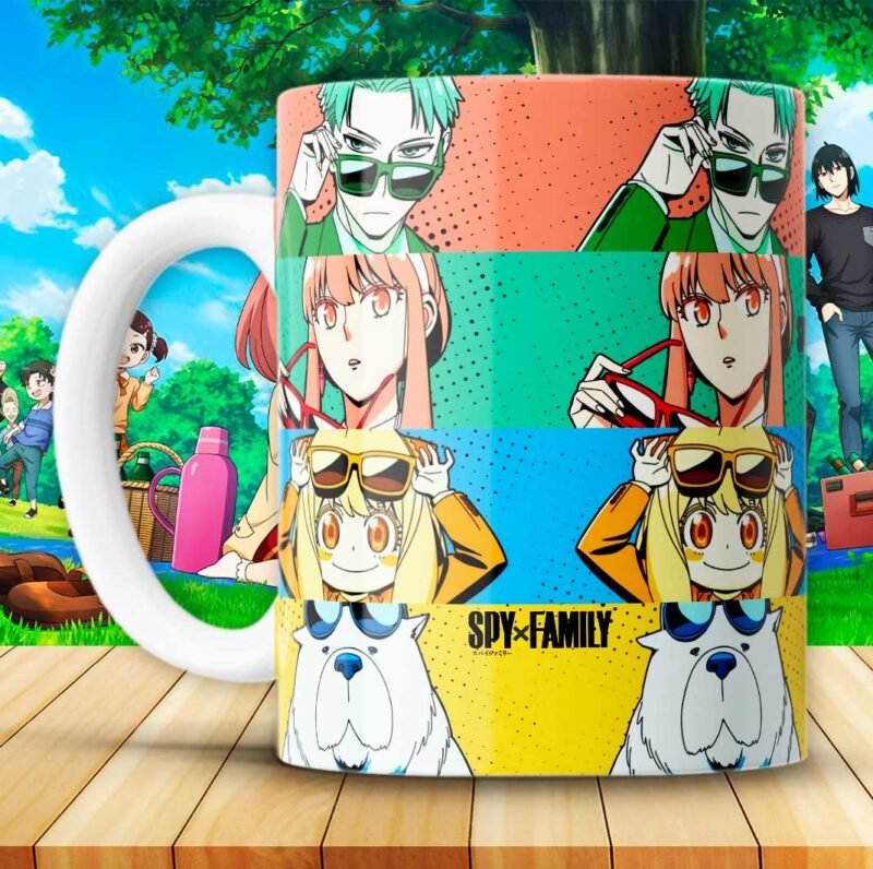 Diseños Spy x Family para Tazas - Image 9