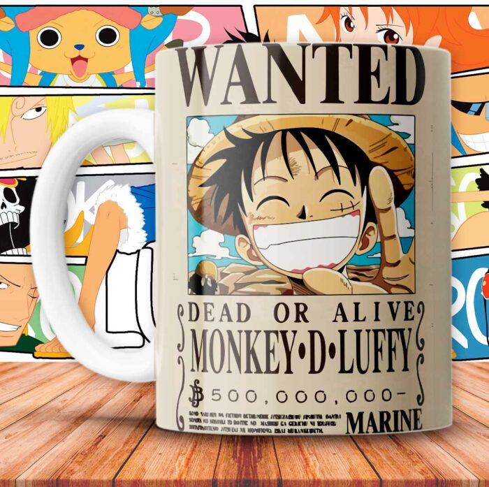 Diseños One Piece para Tazas - Image 10