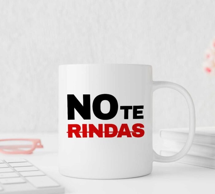 Diseños No te Rindas para Tazas - Image 10