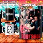 Plantillas Los Soprano para Tazas