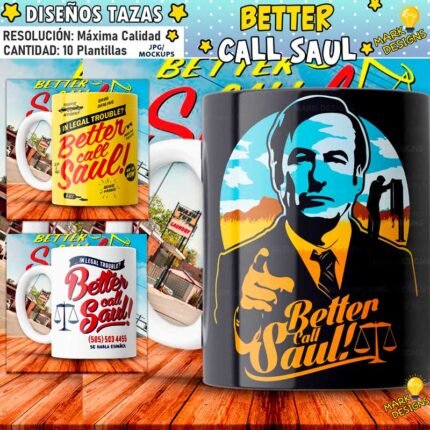 Diseños Better call saul para Tazas