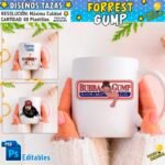 Plantillas Forrest Gump para Tazas