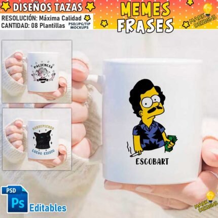 Plantillas Memes para Tazas