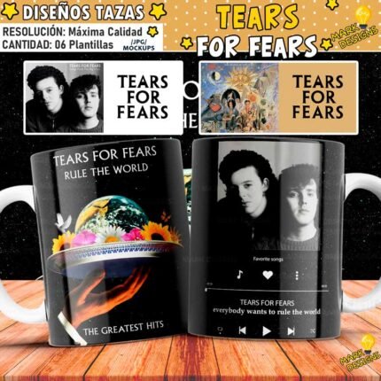 Diseños Tears for Fears para Tazas