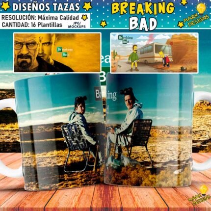 Diseños Breaking Bad para Tazas