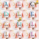 Diseños Alfabeto para Tazas