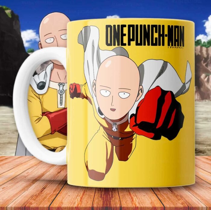 Diseños One Punch Man para Tazas