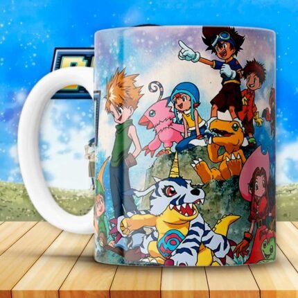 Diseños Digimon para Tazas