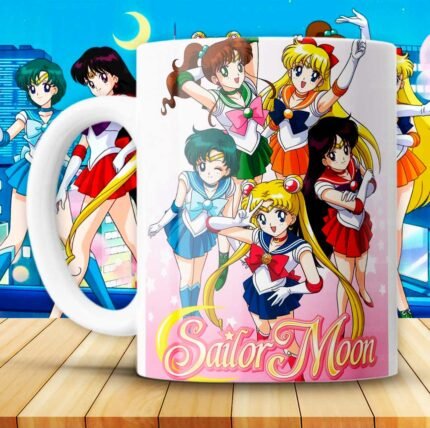 Diseños Sailor Moon para Tazas
