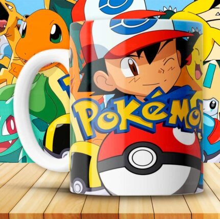 Plantillas de Pokemón para Tazas