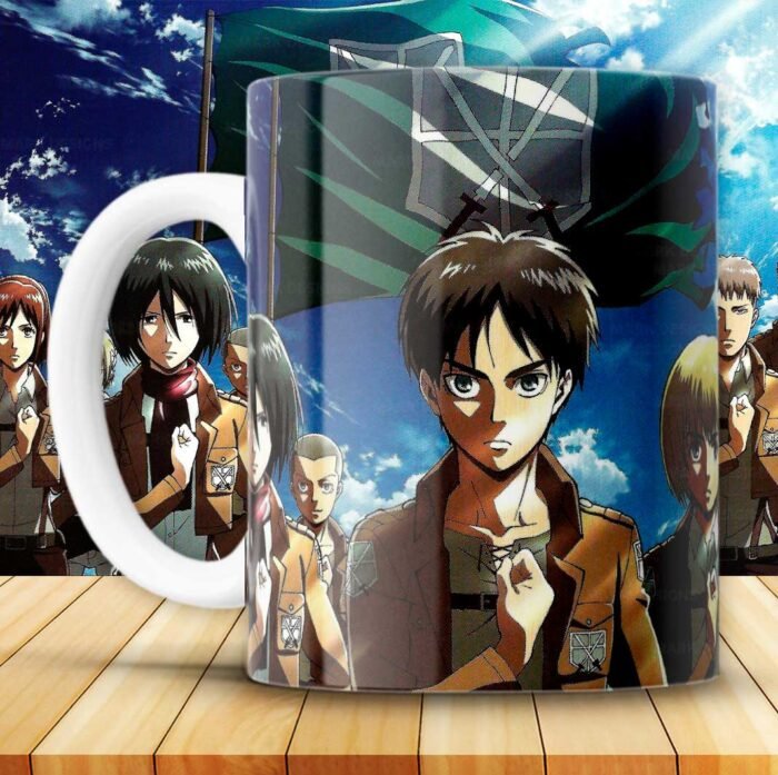 Diseños Attack on Titan para Tazas