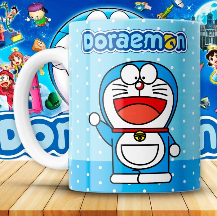 Diseños Doraemon para Tazas