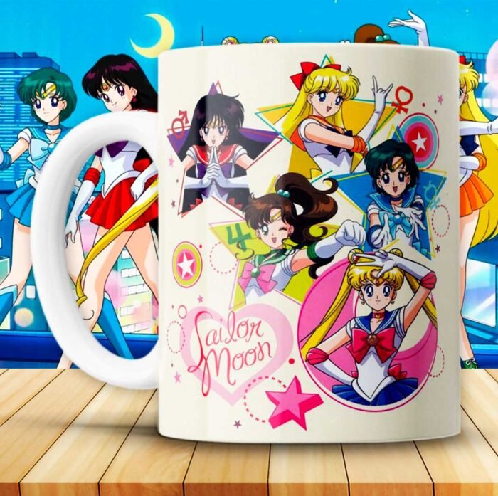 Diseños Sailor Moon para Tazas