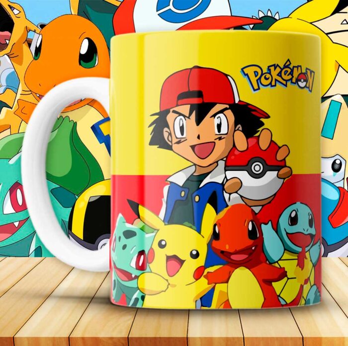 Plantillas de Pokemón para Tazas - Image 14