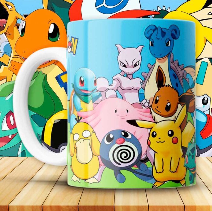 Plantillas de Pokemón para Tazas - Image 15