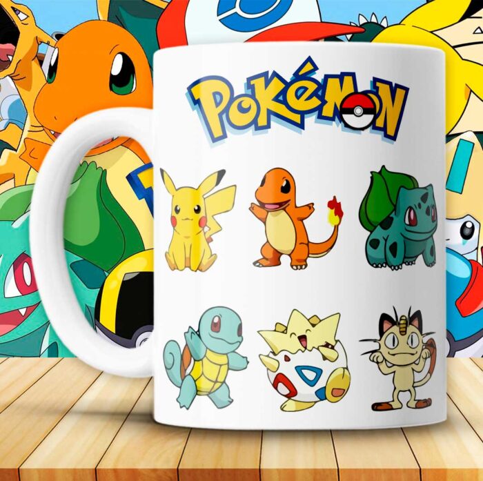 Plantillas de Pokemón para Tazas - Image 16