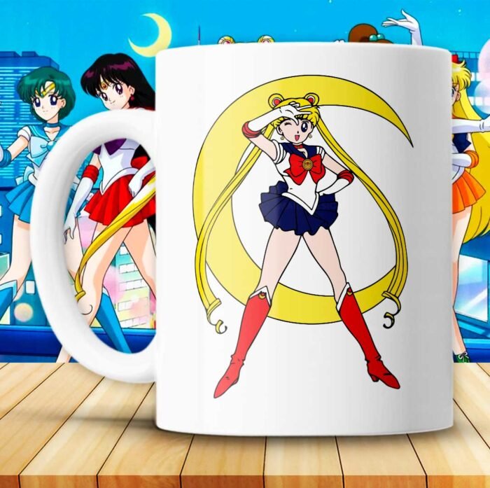 Diseños Sailor Moon para Tazas