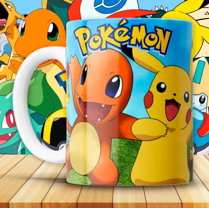 Plantillas de Pokemón para Tazas - Image 3