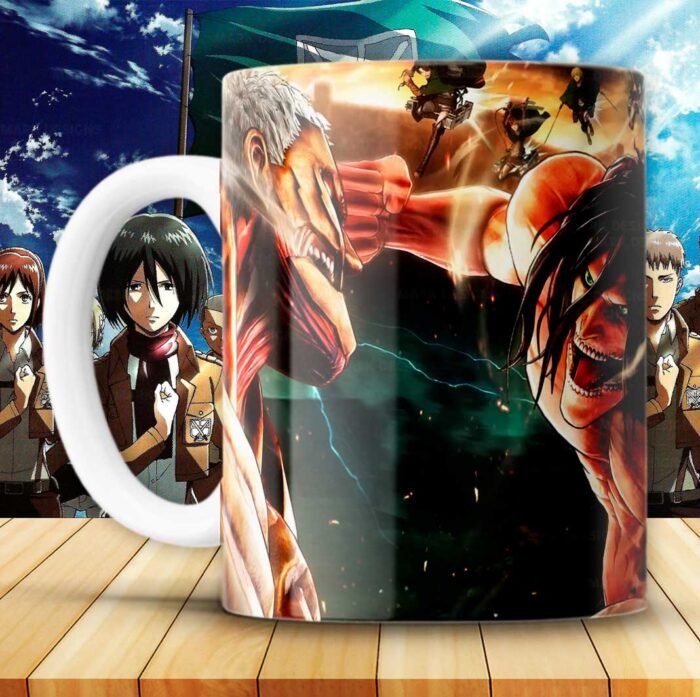 Diseños Attack on Titan para Tazas - Image 3