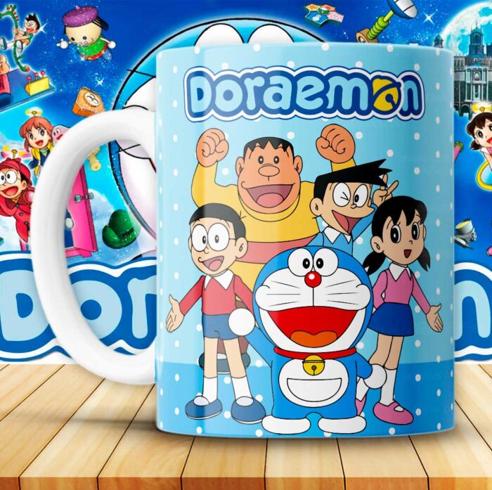 Diseños Doraemon para Tazas - Image 3