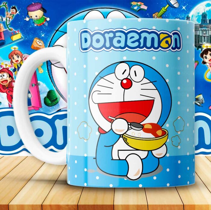 Diseños Doraemon para Tazas - Image 4