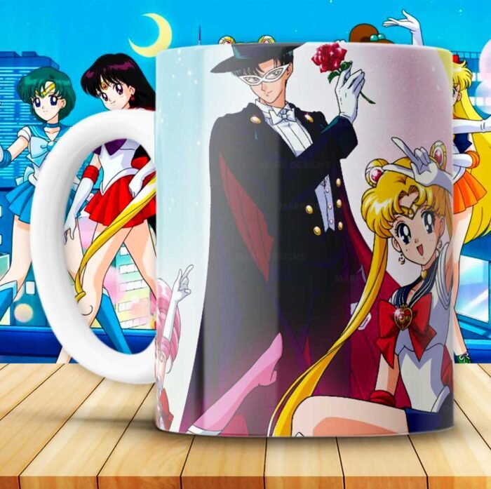 Diseños Sailor Moon para Tazas