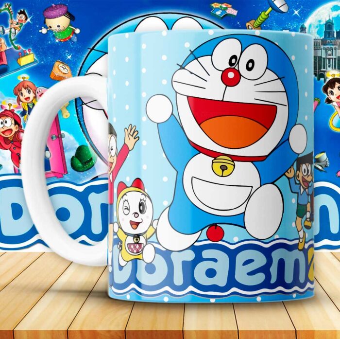 Diseños Doraemon para Tazas - Image 5