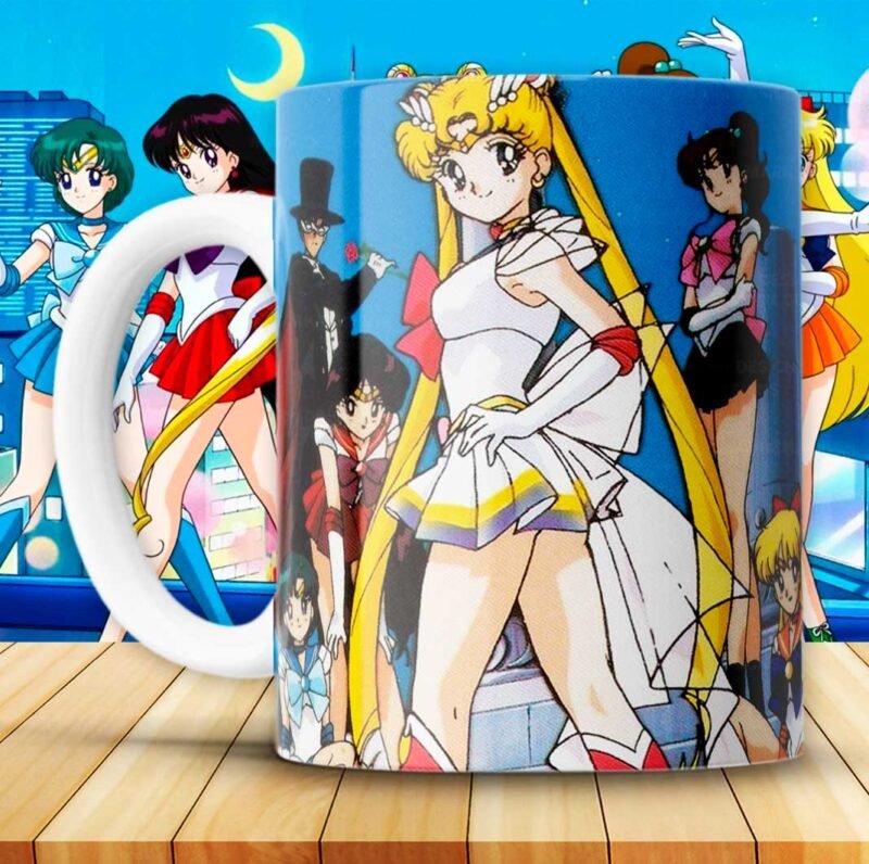 Diseños Sailor Moon para Tazas