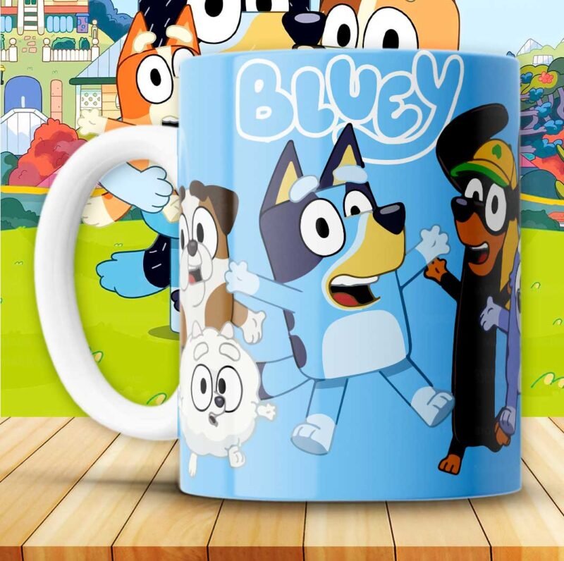 Diseños de Bluey para Tazas - Image 7