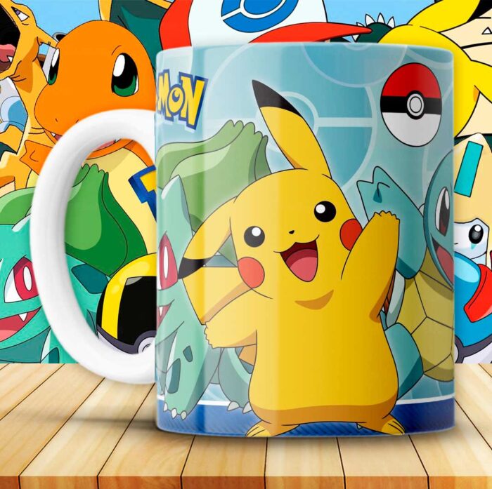 Plantillas de Pokemón para Tazas - Image 7