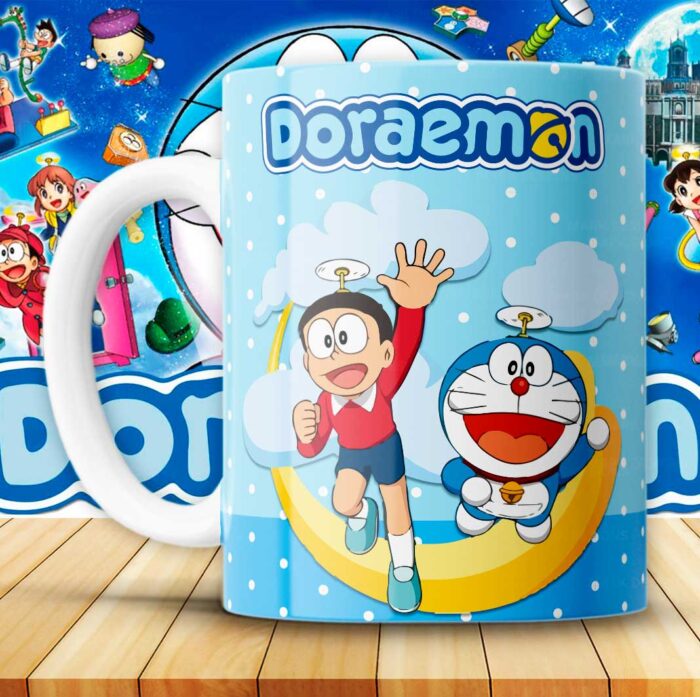 Diseños Doraemon para Tazas - Image 7
